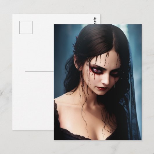 De Siren van Schaduwen Briefkaart (Voorkant / Achterkant)