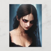 De Siren van Schaduwen Briefkaart (Voorkant)