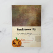 De sirenes Achtervolgde Gravure van de Pompoen van Kaart (Binnen)