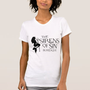 De sirenes van Sin B... Vrouwen Slim Fit T-shirt