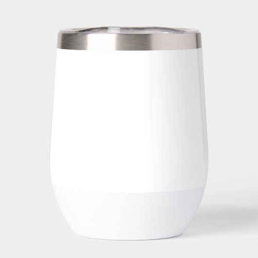De sirenes van Sin Black Logo Stemless White Cup (Achterkant)
