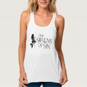 De sirenes van Sin Distress Logo Tank (Voorkant)