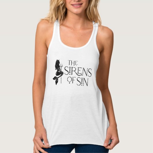 De sirenes van Sin Distress Logo Tank (Voorkant)