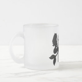 De sirenes van Sin Frosted Glass Matglas Koffiemok