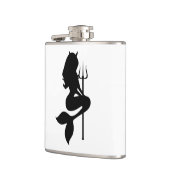 De sirenes van Sin Logo Mark Hip Flask Heupfles (Links)