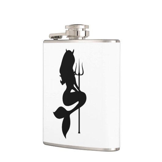 De sirenes van Sin Logo Mark Hip Flask Heupfles (Links)