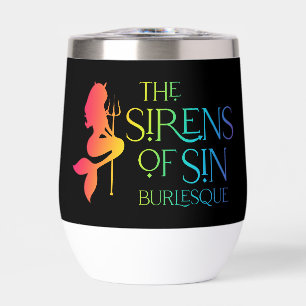 De sirenes van Sin Rainbow Logo Isolated Cup