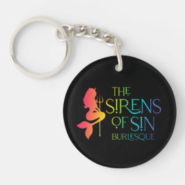 De sirenes van Sin Rainbow Logo Sleutelhanger
