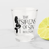 De sirenes van Sin Shot glas (Voorkant)