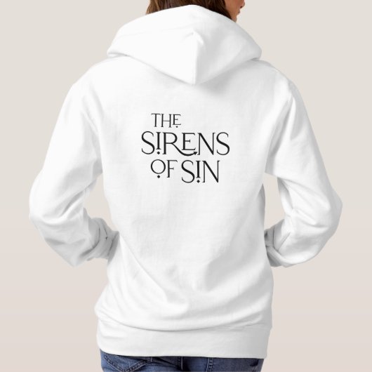 De sirenes van Sin Unisex Hoodie (Achterkant)