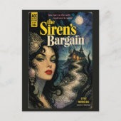 De Sirens Bargain Fantasy Horror Boekomslag Briefkaart (Voorkant)