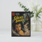 De Sirens Bargain Fantasy Horror Boekomslag Briefkaart (Staand voorkant)