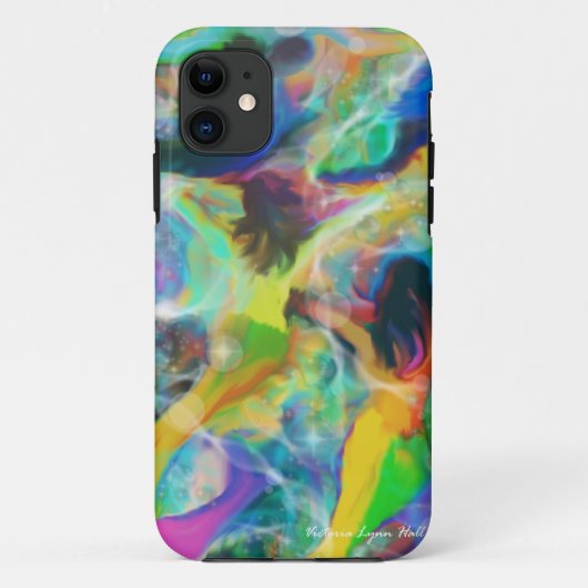 "De Sirens" Digitale Zeemeerminkunst Case-Mate iPhone Case (Achterkant)