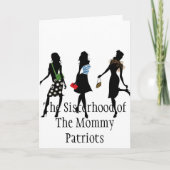 De Sisterhood kaart (Voorkant)