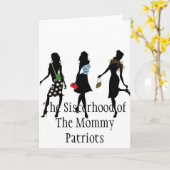 De Sisterhood kaart (Gele Bloem)