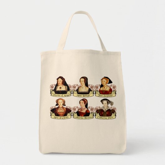 De SIx Wives van Henry VIII Klassiek Tote Bag (Voorkant)