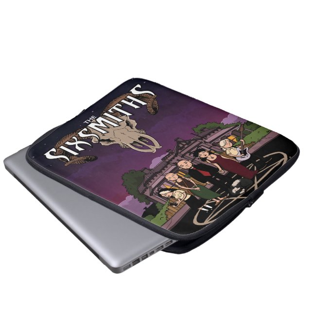 De Sixsmiths laptophoes Laptop Sleeve (Voorkant onderkant)