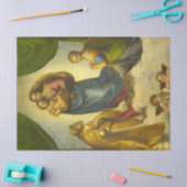 De Sixtijnse Madonna van Rafaël Tissuepapier (Craft)