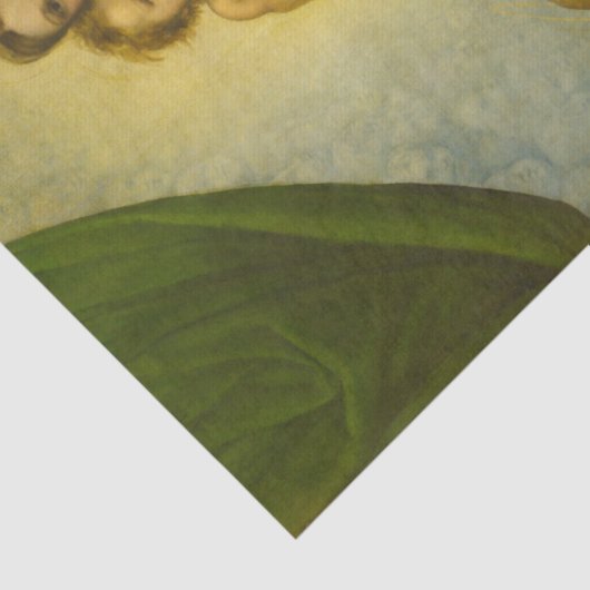De Sixtijnse Madonna van Rafaël Tissuepapier (Detail)
