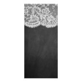 De Sjablonen van het Menu Chalkboard & Lace Collec (Achterkant)