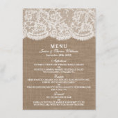 De Sjablonen van het Menu van het Collectie van de (Voorkant)