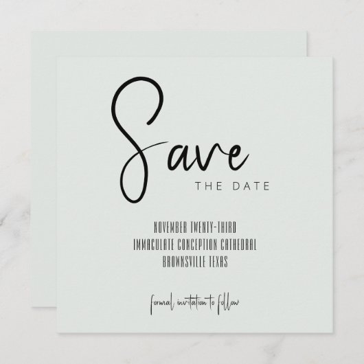 De Sjabloon Datum bekendmaking opslaan (Voorkant / Achterkant)