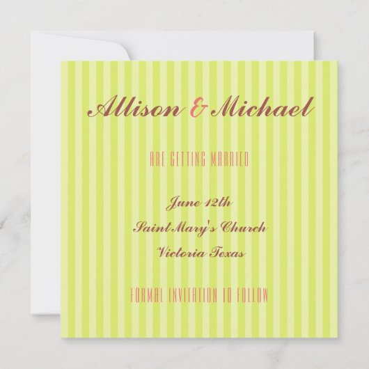 De Sjabloon Datum bekendmaking opslaan Kaart (Achterkant)