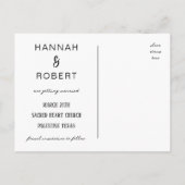 De Sjabloon Datum Briefkaart opslaan (Achterkant)