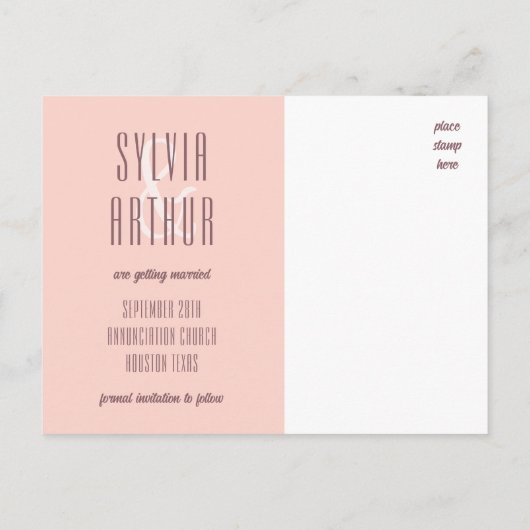 De Sjabloon Datum Briefkaart opslaan (Achterkant)