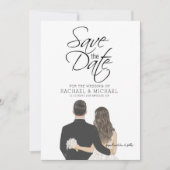 De Sjabloon Datum uitnodiging opslaan (Voorkant)