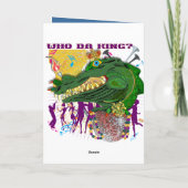 De Sjabloon Mardi Gras van de piraat (Achterkant)