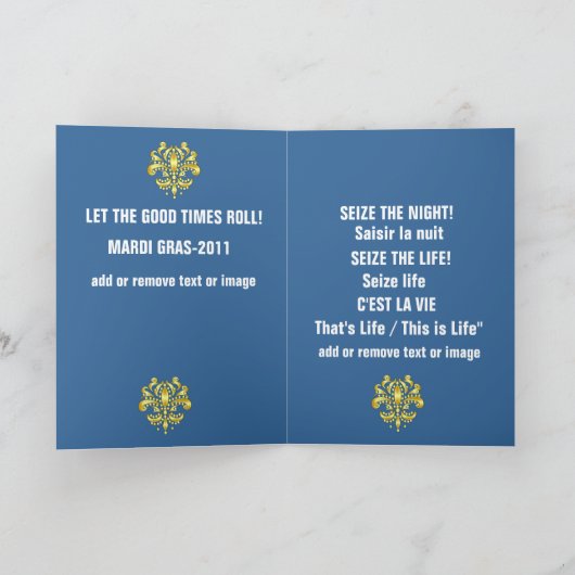 De Sjabloon Mardi Gras van de piraat (Binnen)