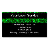 De Sjabloon van de Bedrijfs van de Made Magnet van Magnetisch Visitekaartje (Voorkant)