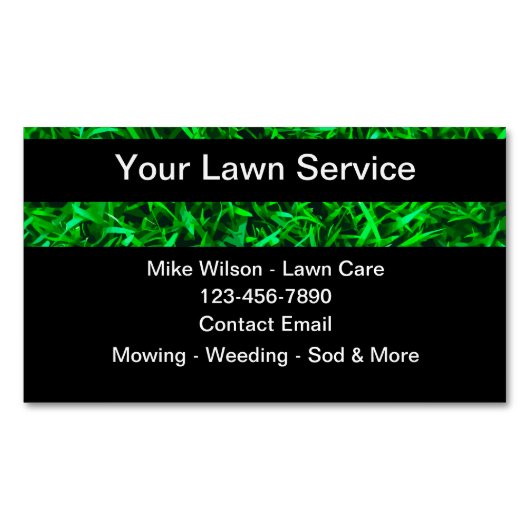 De Sjabloon van de Bedrijfs van de Made Magnet van Magnetisch Visitekaartje (Voorkant)