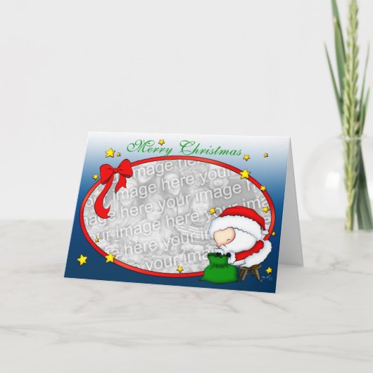 De sjabloon van de Cadeaus van de kerstman (Voorkant)