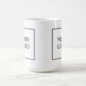 De Sjabloon van de douane voegt Uw Logo Bedrijfs t Koffiemok (Center)