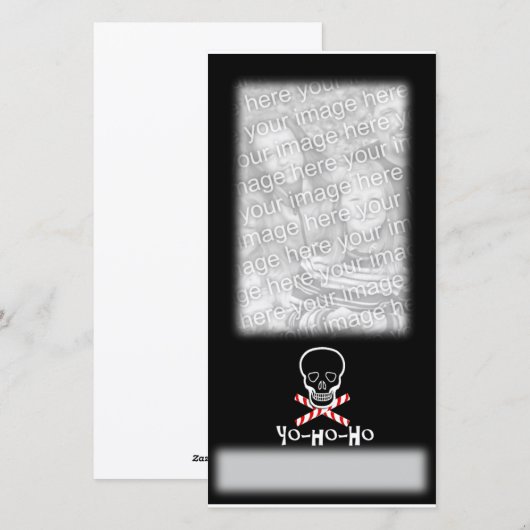 De Sjabloon van de Foto van de Vakantie Yo -yo-ho (Voorkant / Achterkant)