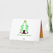 De Sjabloon van de Foto van Kerstmis (Achterkant)