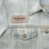 De Sjabloon van de Hout kijkt Verstoorde Tekst Naamplaatje (In situ)