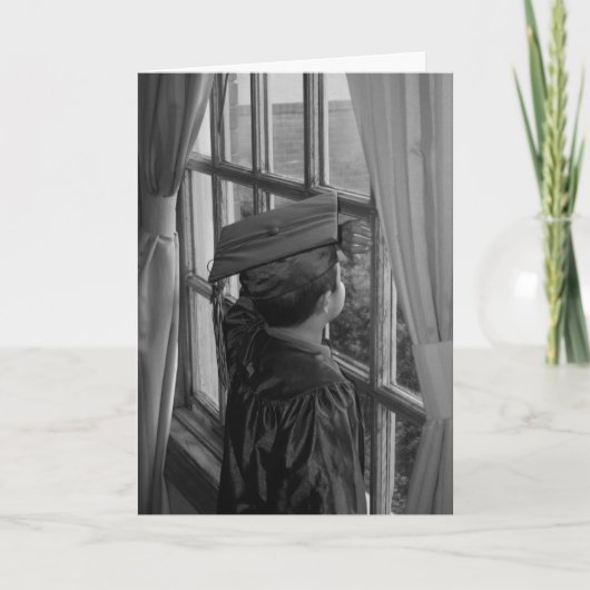 De Sjabloon van de Kaart van afstuderen (Voorkant)