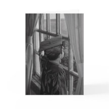 De Sjabloon van de Kaart van afstuderen