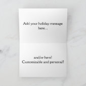 De Sjabloon van de Kaart van de kerstman (Binnen)