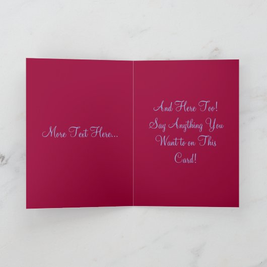 De Sjabloon van de Kaart van de Valentijnsdag (Binnen)