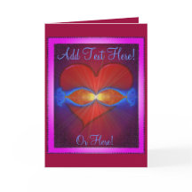 De Sjabloon van de Kaart van de Valentijnsdag