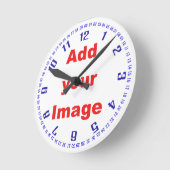 De sjabloon van de klok - Aantallen & seconden bla (Hoek)