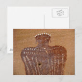 De Sjabloon van de Kunst van de rots Briefkaart (Voorkant / Achterkant)