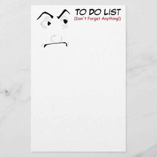 De Sjabloon van de lijst wordt met het oog op het Briefpapier (Voorkant)