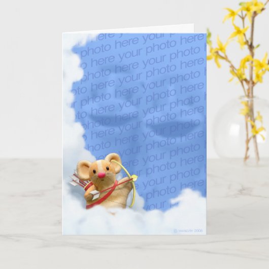 De Sjabloon van de Muis van de Cupido (Gele Bloem)