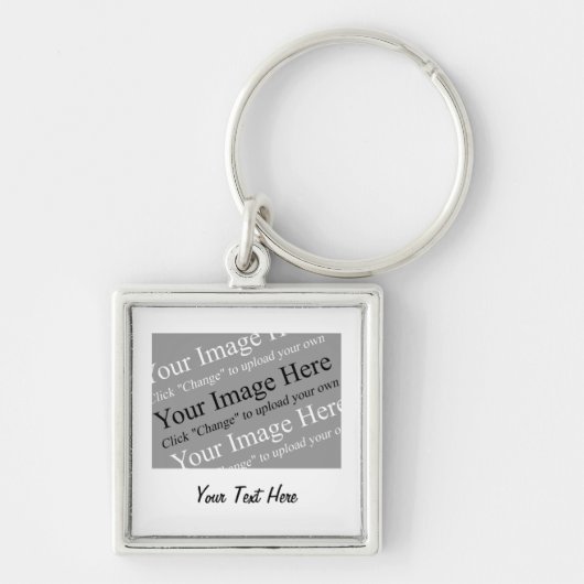 De Sjabloon van de Sleutelhanger van het Afbeeldin (Voorkant)