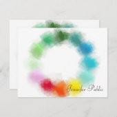 De Sjabloon van de Tekst van de Naam van de Naam v (Voorkant / Achterkant)